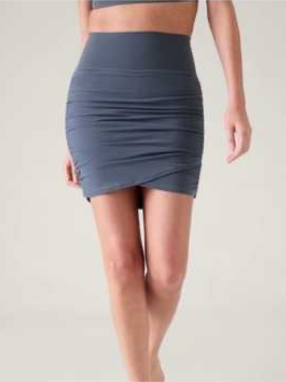 ATHLETA Transcend Skort Graphite Gray L Golf Athleisure